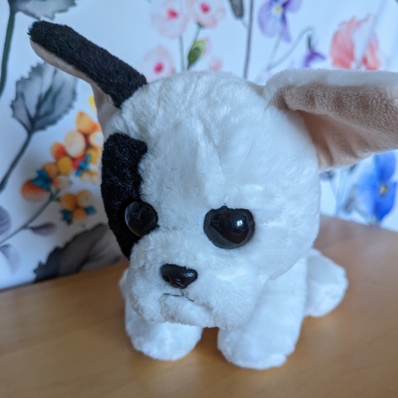 Ty marcel velvety French bulldog 12" Plush dog 100% shell stuffed animal white - Picture 4 of 10